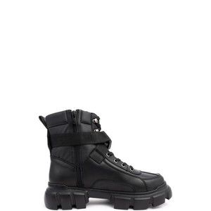 Sergio Moretti Chunky Sole Ankle Boots With Lace-Up Detail - NWT